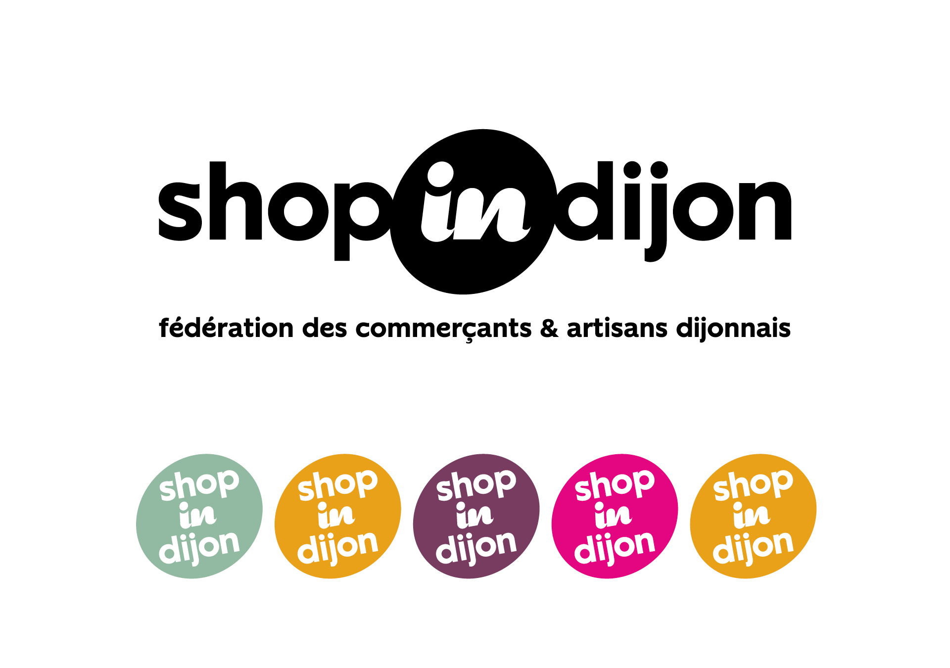 shop-in-dijon-union-commercants graphisme design creation typographie communication DA logo print branding digital evenementiel marylene goncalves gonk lyon