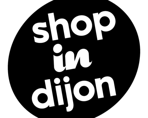 shop-in-dijon graphisme design creation typographie communication DA logo print branding digital evenementiel marylene goncalves gonk lyon