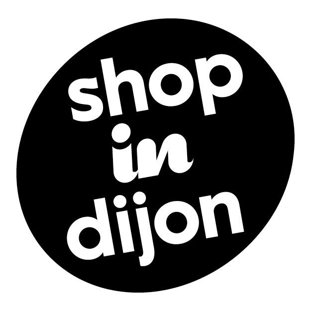 shop-in-dijon graphisme design creation typographie communication DA logo print branding digital evenementiel marylene goncalves gonk lyon